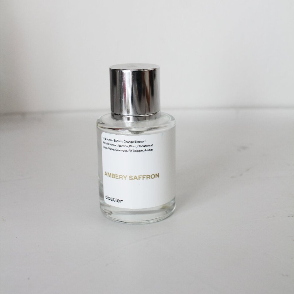 Dossier Ambery Saffron - EMPTY BOTTLE
